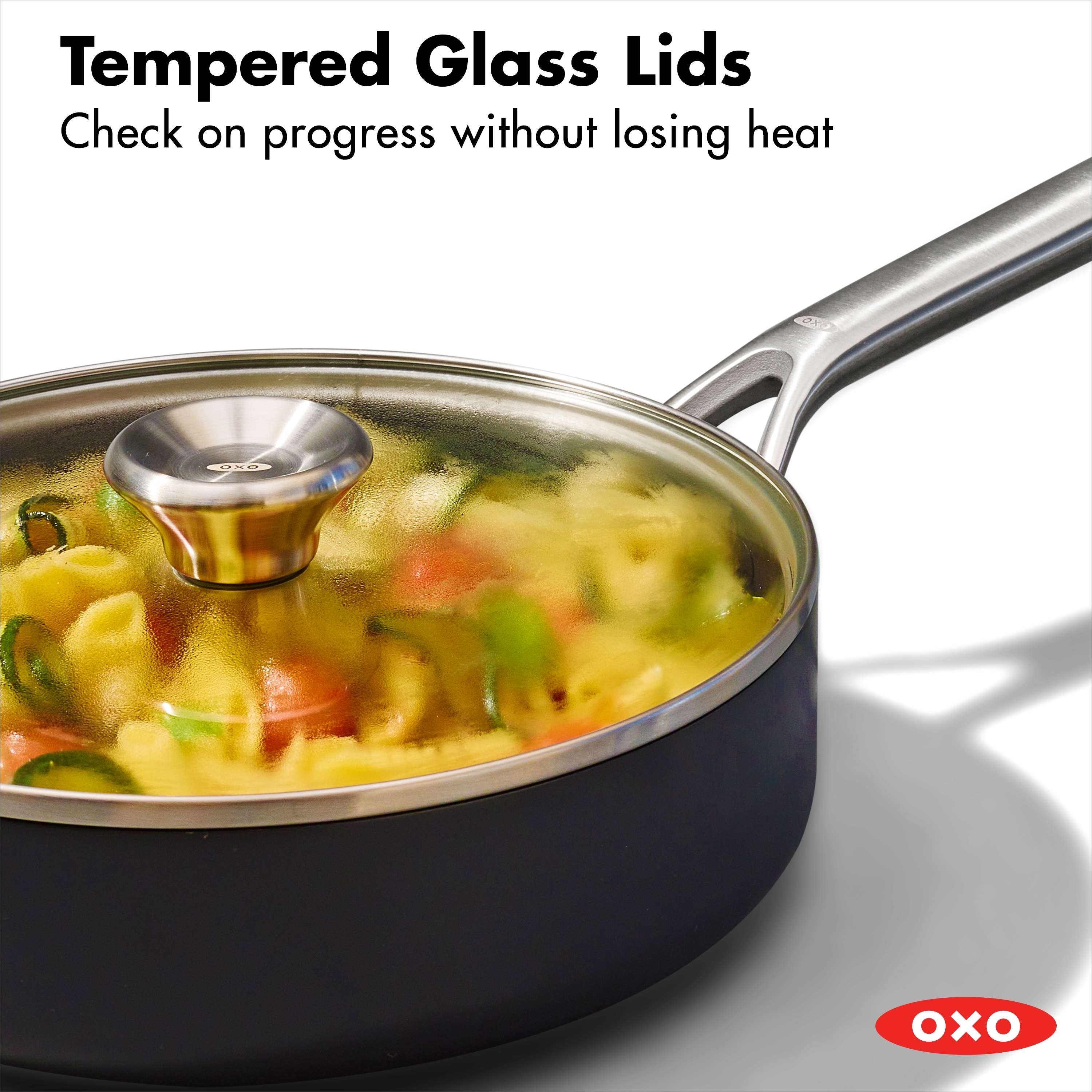 OXO Ceramic Professional Non-Stick 5-Piece Cookware Set