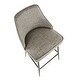 preview thumbnail 51 of 62, Silver Orchid Naldi Contemporary Black Counter Stool (Set of 2) - N/A