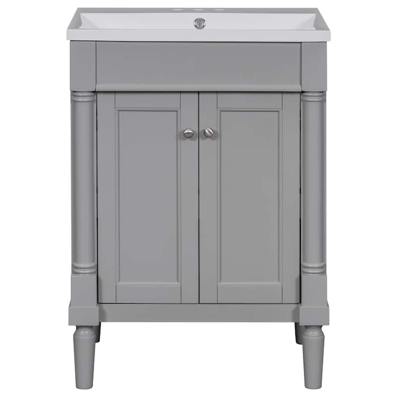 24"Bathroom Vanity with Top Sink