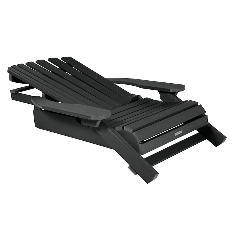 HIGHWOOD King-Size Folding and Reclining Adirondack Chair
