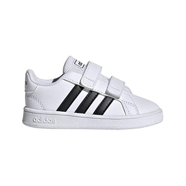 Adidas Baby Grand Court Sneaker, Black/White, 10K M Us Toddler