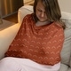 preview thumbnail 2 of 4, Sweet Jojo Designs Orange Boho Arrow Boy Girl 5 in 1 Baby Car Seat Nursing Cover Off White Modern Bohemian Gender Neutral Arrows