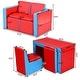 preview thumbnail 3 of 5, Kids Sofa Couch Armrest Chair Double Seats with Storage Space