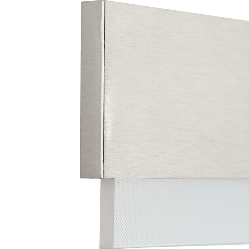 Semblance Collection 32 in. Matte Black Medium Modern 3CCT Integrated LED Linear Vanity Light - 32 in x 3 in x 4.84 in