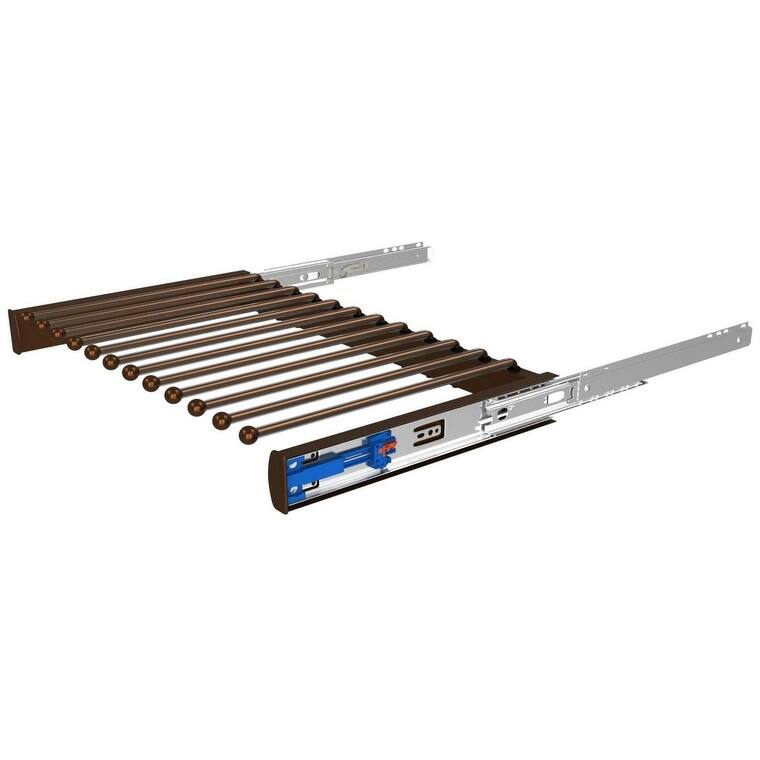 Rev-A-Shelf Sidelines 24 Inch Pull Out Pants Rack with Soft Close