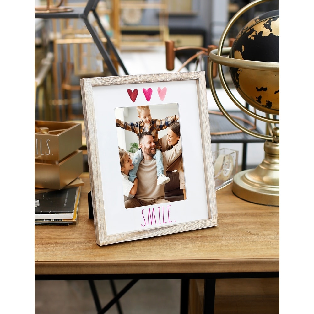 ArtToFrames 30x40 Inch White Picture Frame, This 1.5 Custom Wood Poster  Frame is Off White Wash Barnwood Style Frame, for Your Art or Photos
