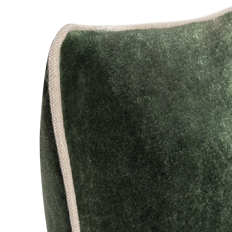 Villa by Classic Home Harriet Velvet Throw Pillow