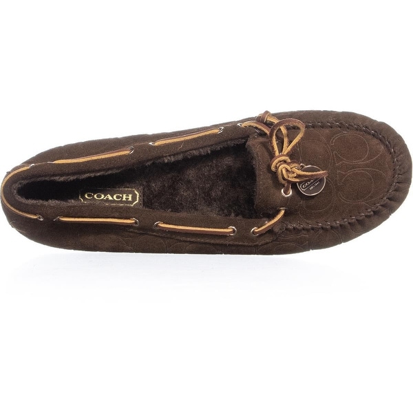 coach antonia moccasins