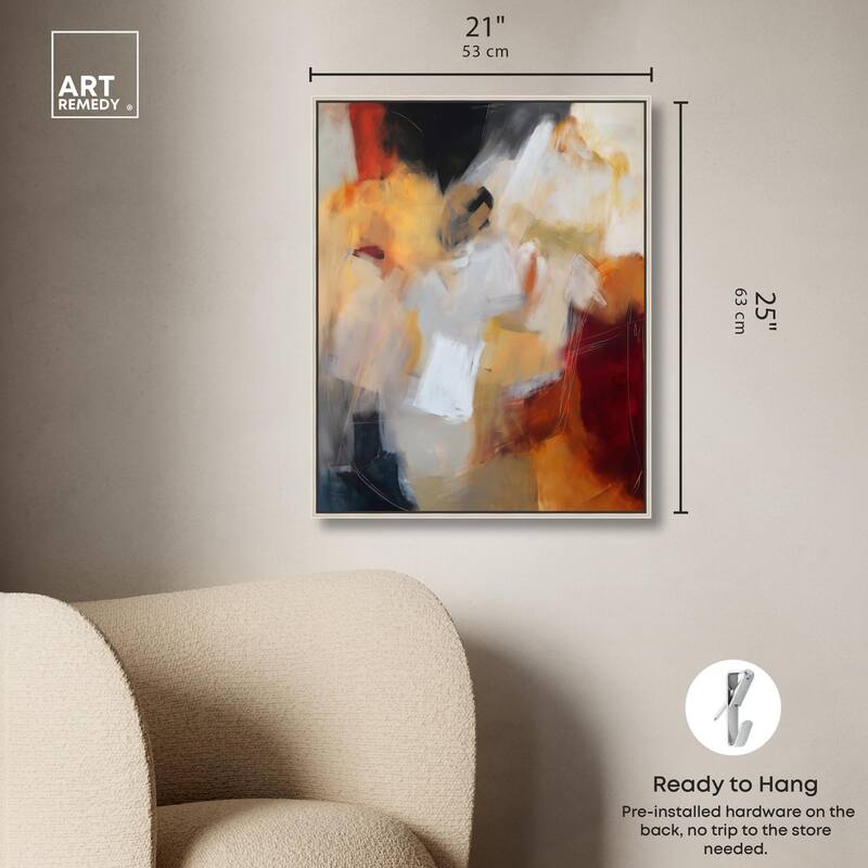 Earth and Fire III Canvas by Art Remedy
