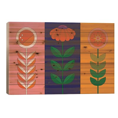 Springtime Jackpot Print On Wood by Circa 78 Designs - Multi-Color