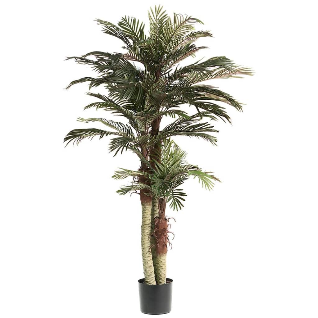 Artificial Potted Phoenix Palm Trees - 6' - Set of 2