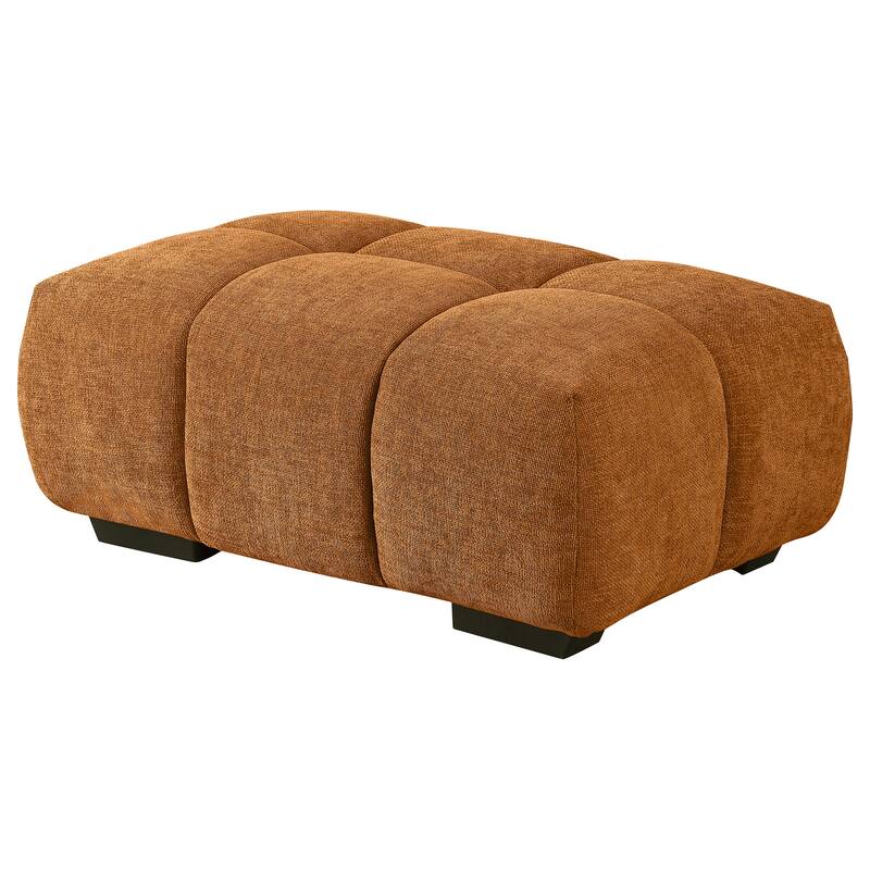 Rectangular Upholstered Tufted Ottoman