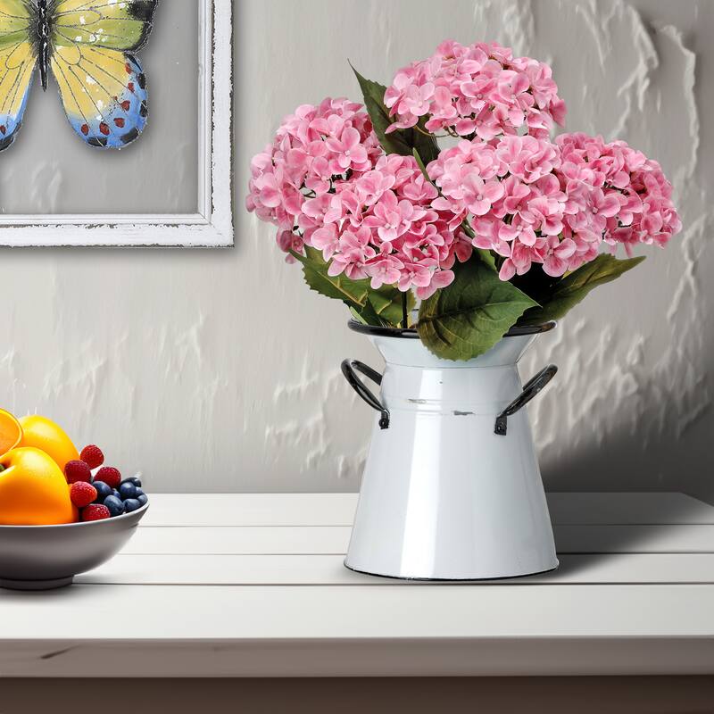 Natural Touch Garden Hydrangea Bush 22" - Pink