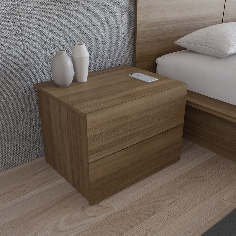 James 2-drawer Nightstand - Fashionista