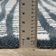preview thumbnail 9 of 8, Style Haven Genoa Dashed Lines Dark Teal/ Ivory Area Rug