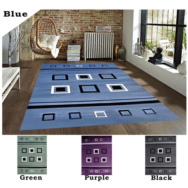 2x7 2 5 3x7 2 8x10 Feet Rug Carpet Area Rug Blue Green Black Purple Polyester Modern Contemporary 3 Dimensional Hand Carved Overstock 11982051