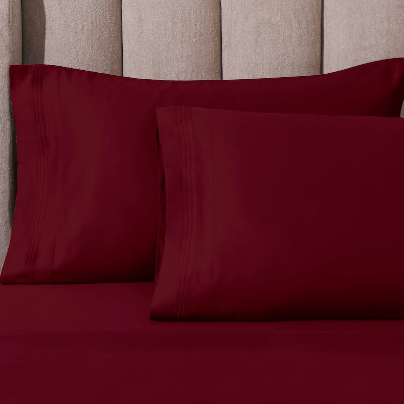 Superior Egyptian Cotton 1000 Thread Count Deep Pocket Solid Sheet Set