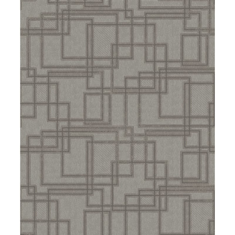 Seabrook Designs Bauhaus Cityscape Unpasted Wallpaper