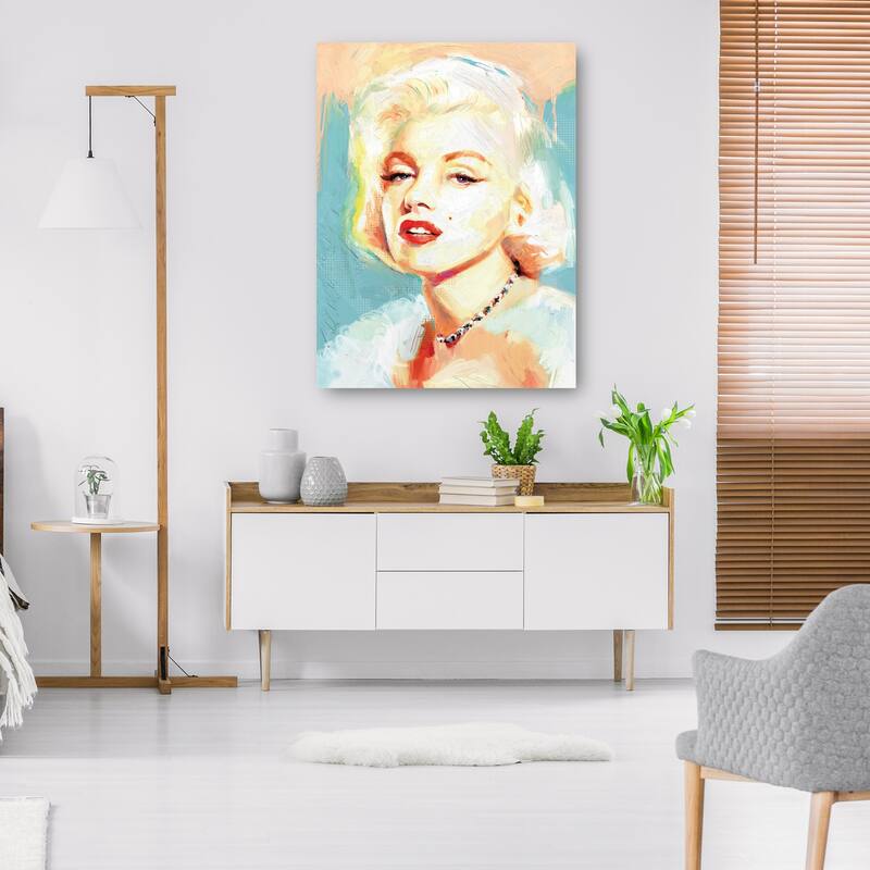 Norma Jeane By Studio Arts Canvas Art Print