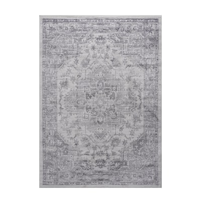 LOOM & LUXE Collection Oriental Non-Shedding Area Rug