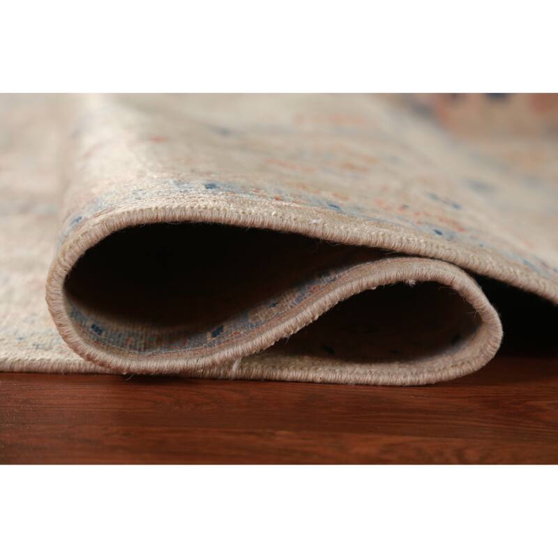 Vegetable Dye Ziegler Oriental Area Rug Hand-Knotted Wool Carpet - 8'11"x 11'10"