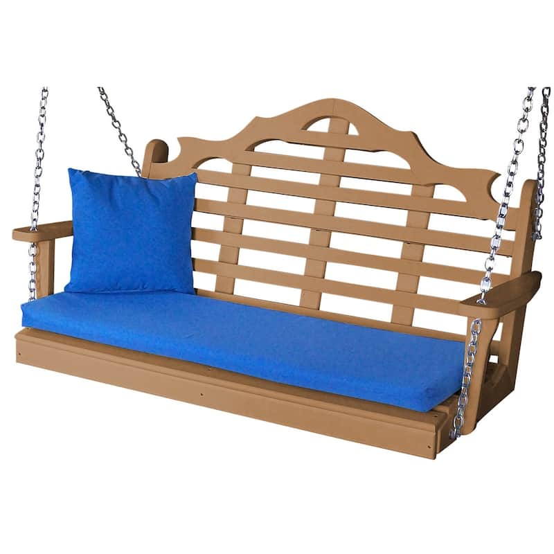 Poly 4' Marlboro Swing - Cedar