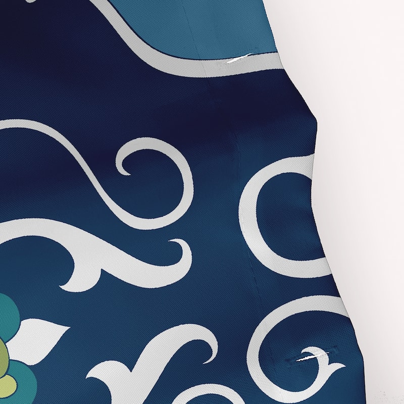 West Indies, Floral Print Shower Curtain