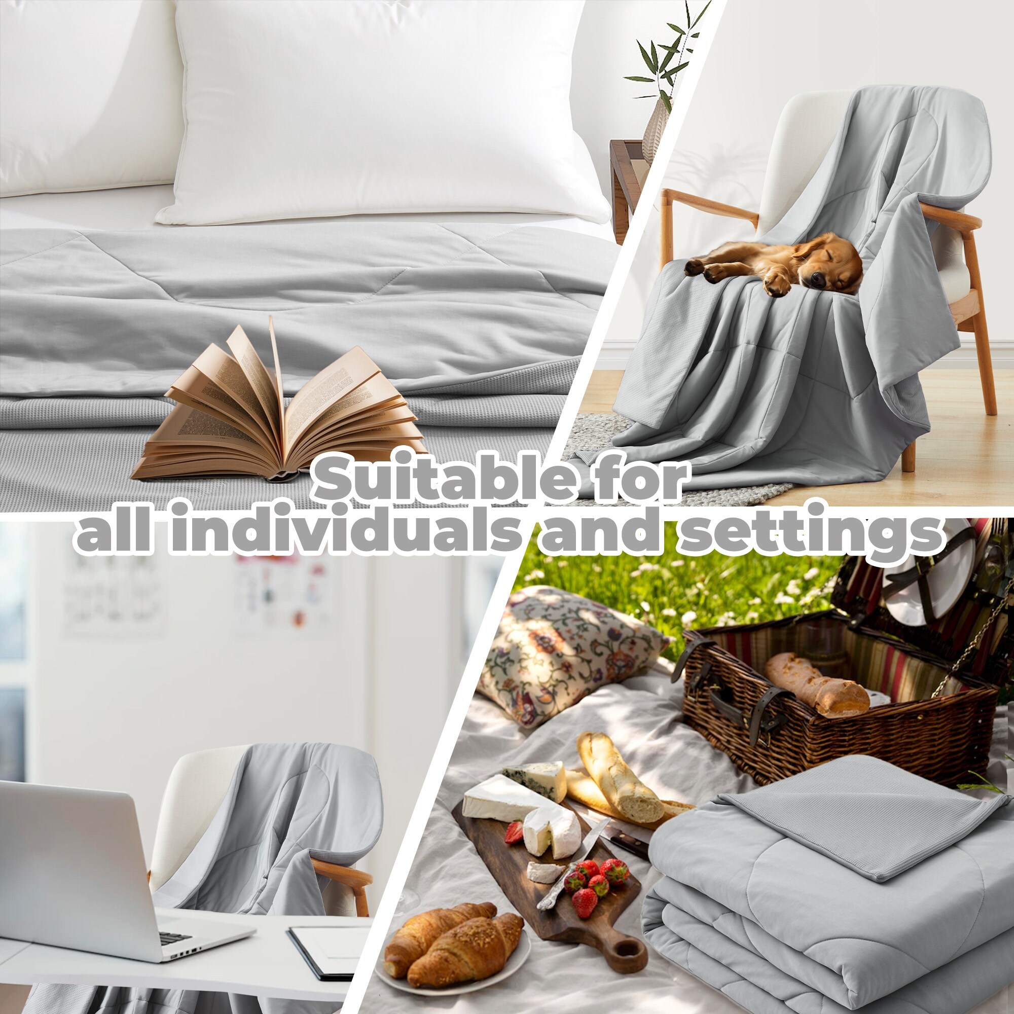 Ultimate Soft Waffle Reversible Blanket All season Dual side Comfort