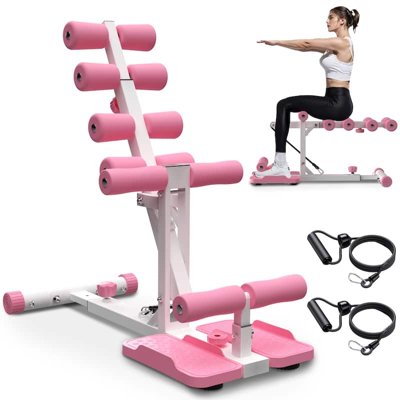 Deep Squat Machine for Home-Glutes Trainer Machine with Resistance Bands Squat Assist Trainer for Core & Legs Workout Ideal