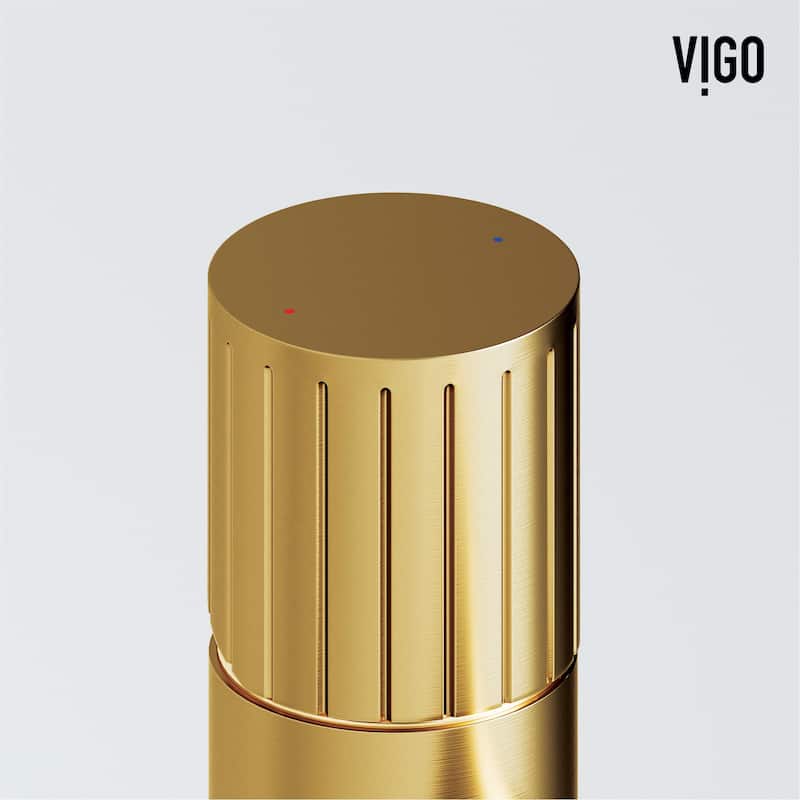 VIGO Ashford 11" H Single Handle Single Hole Vessel Bathroom Faucet