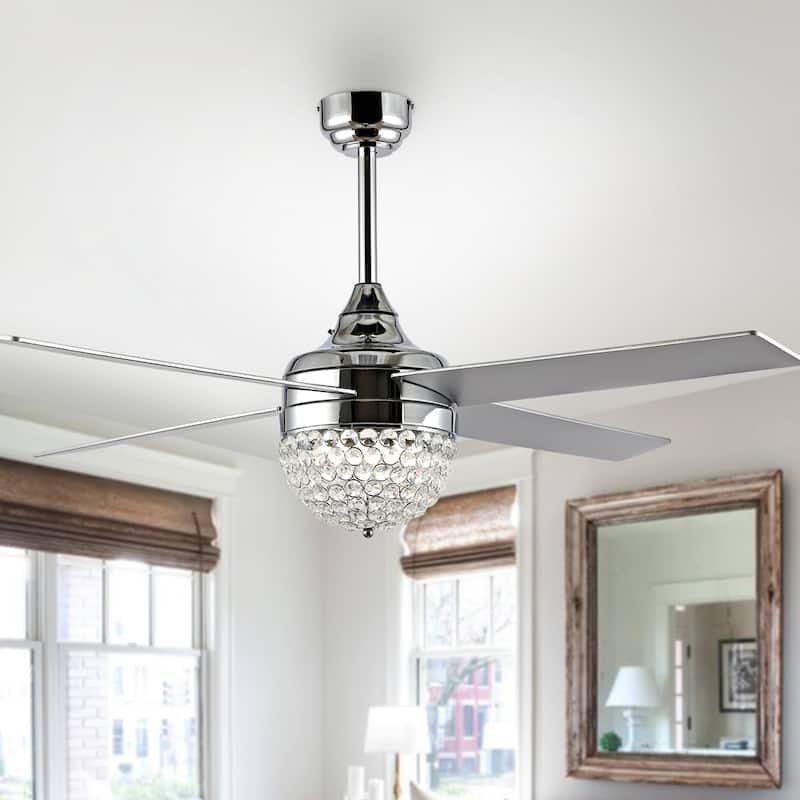 SAFAVIEH Lighting Buna 3 Light 48" Ceiling Fan