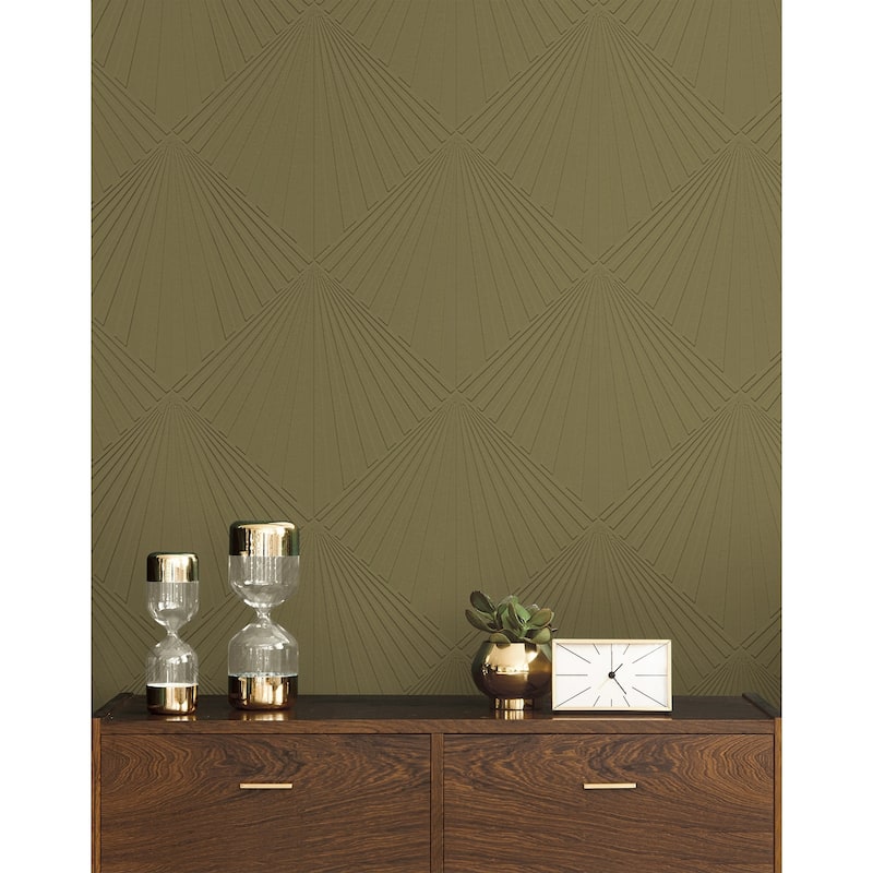 Erismann Diamond Starburst Paintable Wallpaper - 20.9 in. W x 33 ft. L