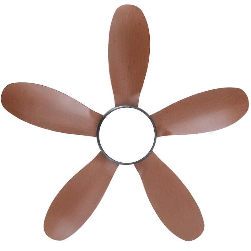 32/36/46/52 inches Low Profile Ceiling Fan with Light and Remote for Living Room Bedroom Kid's Room Patio