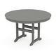 preview thumbnail 28 of 28, POLYWOOD Lakeside Plastic 5-Piece Round Farmhouse Side Chair Dining Set