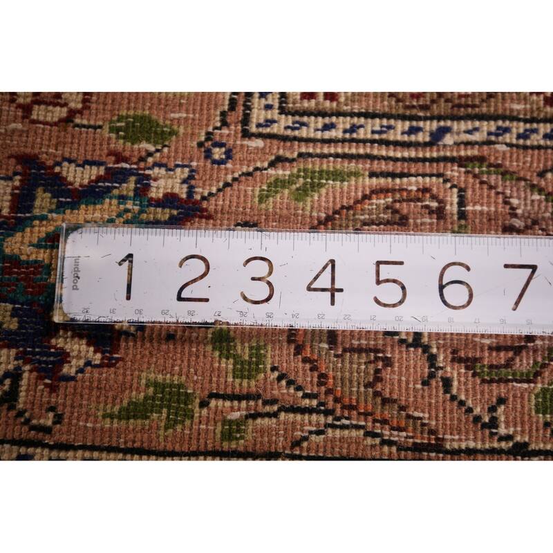 Vegetable Dye Anatolian Turkish Vintage Rug Hand-Knotted Wool Carpet - 6'8" X 10'5"