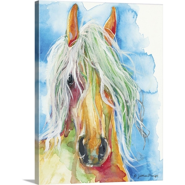 "Water Horse" Canvas Wall Art