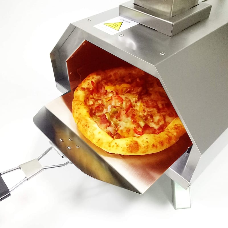 Stainless steel pizza oven - Silver