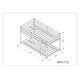 preview thumbnail 15 of 21, Modern Twin over Twin Wood Floor Bunk Kids Bed with Ladder,Guardrail