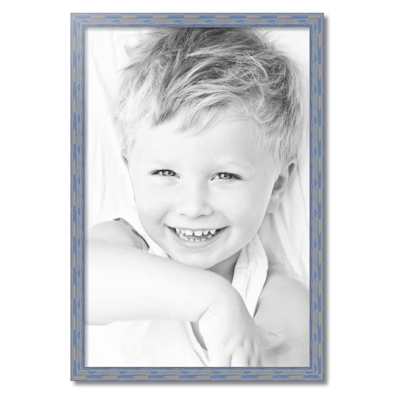ArtToFrames Rustic Waves 24x36 Inch Picture Frame, 1.50 Inch Wood Poster Frame Available in Multiple Colors (56673-24x36)