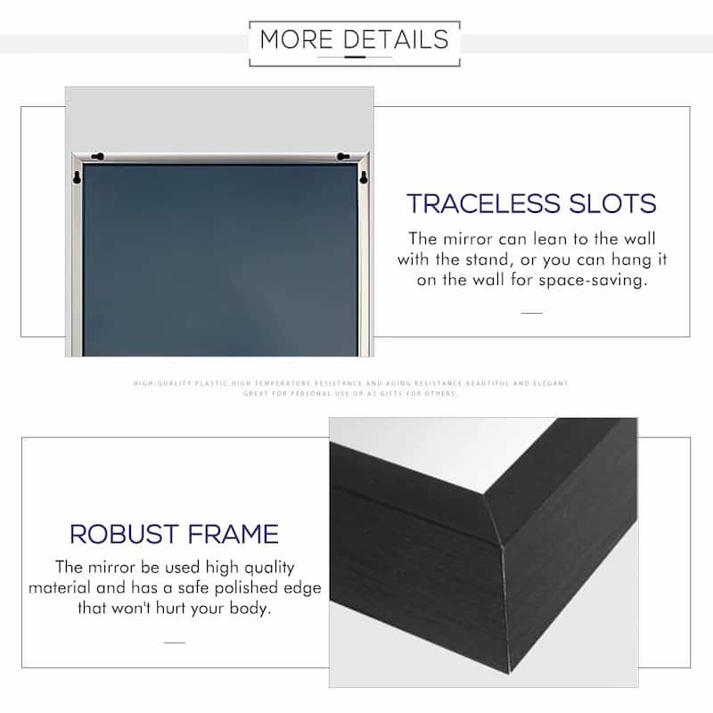 Modern Freestanding Full Length Floor Mirror