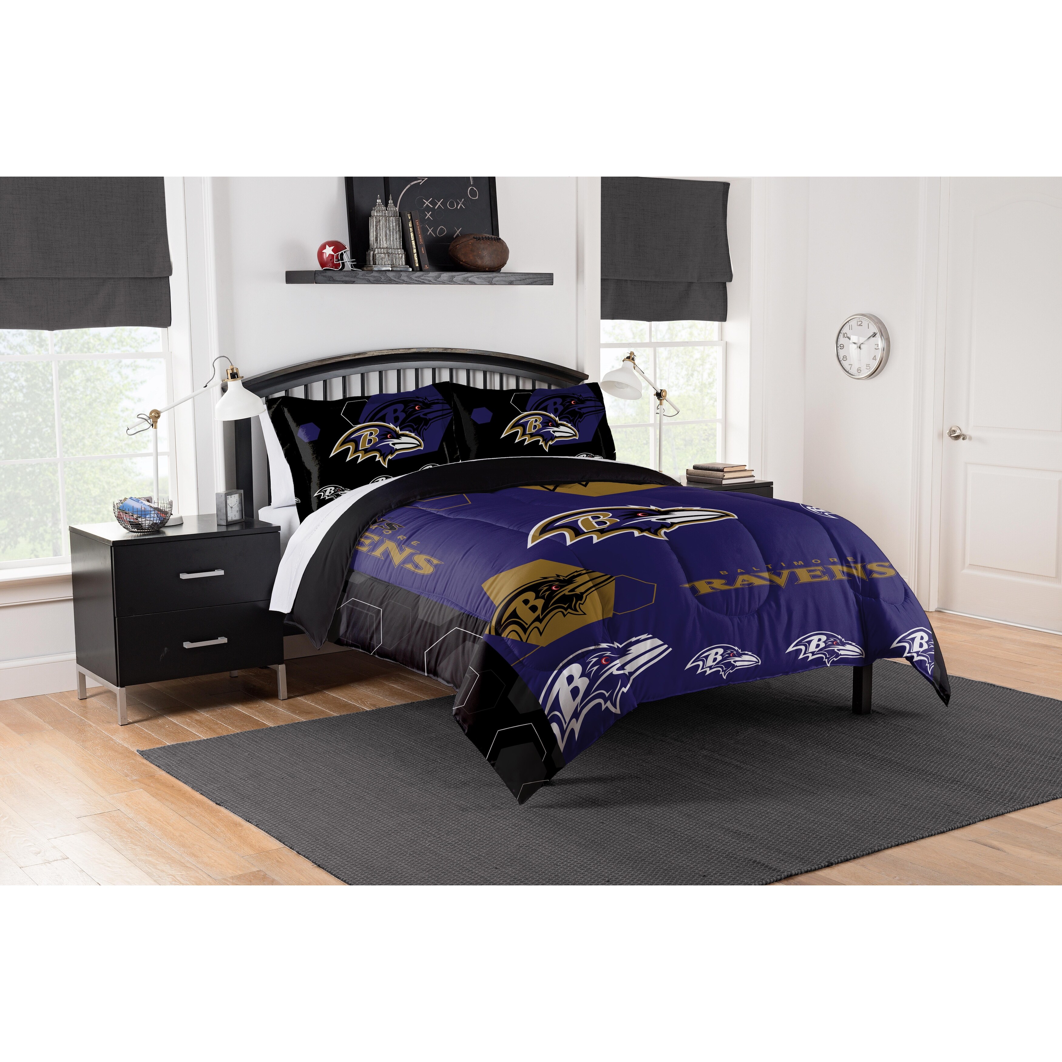 Buy NFL Baltimore Ravens Bedding Comforter Set