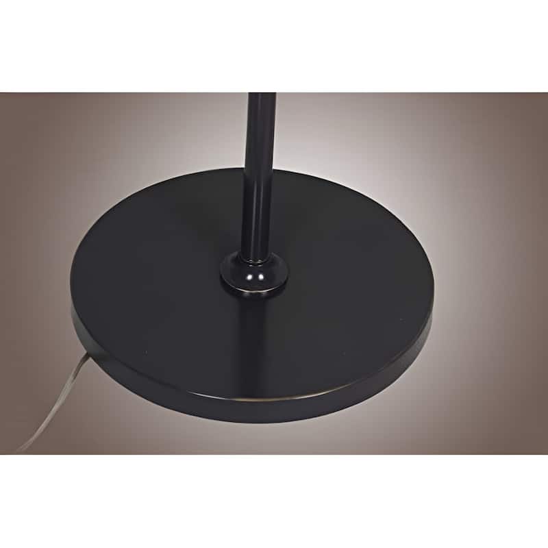 Crystal Luxury Floor Lamp with Chandelier Look, Three Tiers Clear Glass