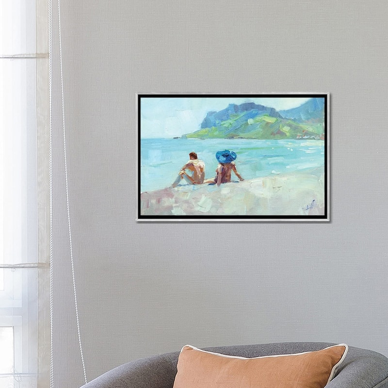 iCanvas "Nude Beach Koktebel" by CountessArt Framed