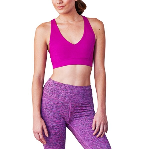 manduka cross back halter bra