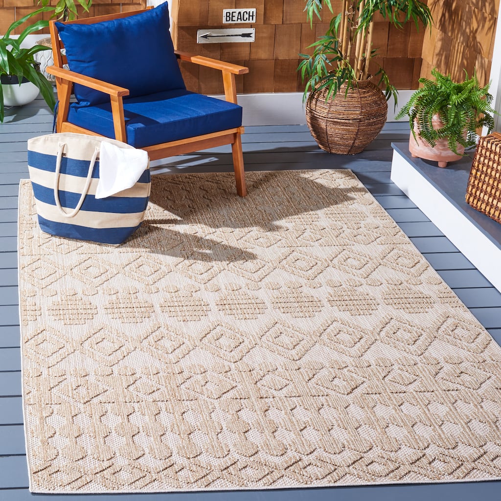 SAFAVIEH Global Sachiko Indoor/ Outdoor Moroccan Boho Rug