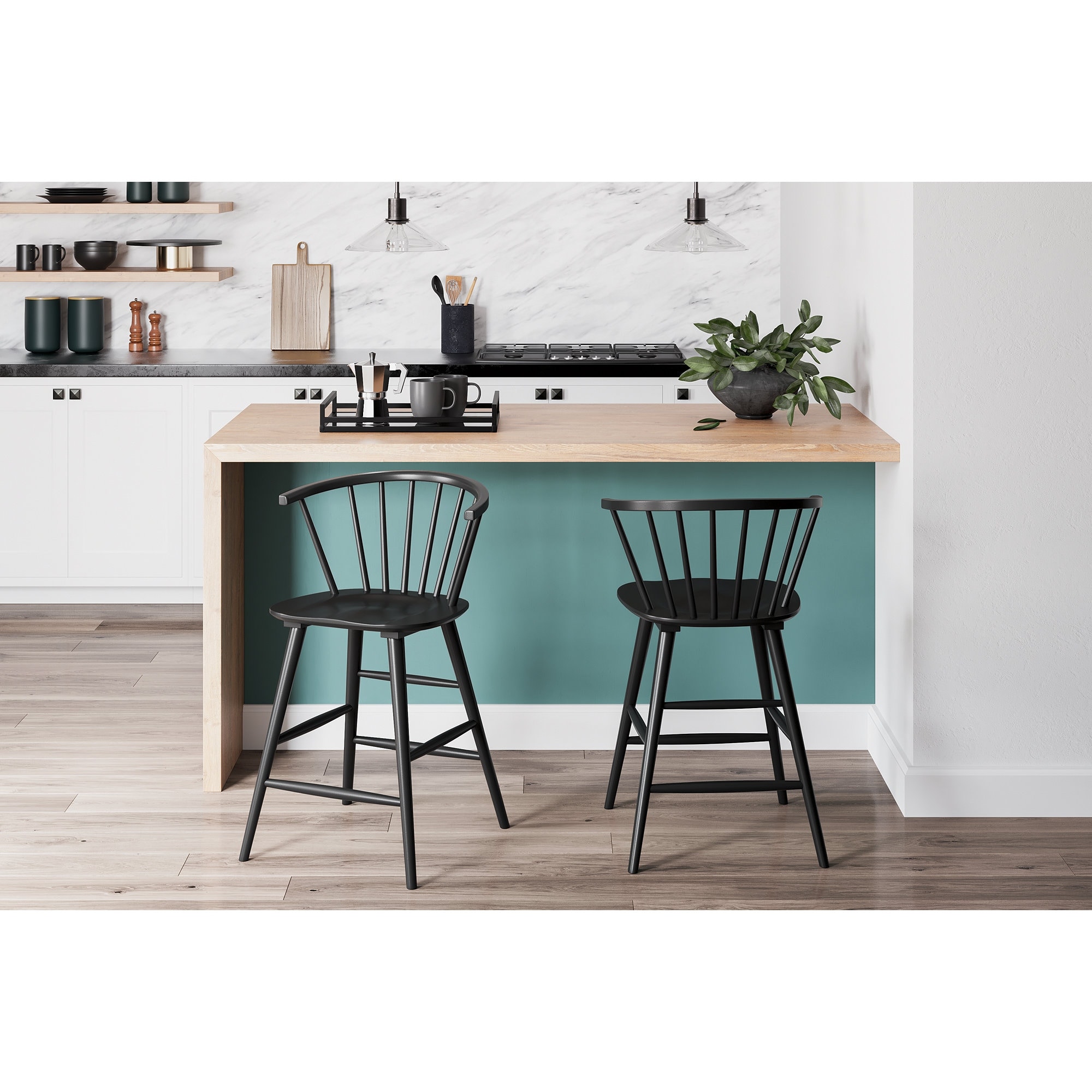 Olix windsor swivel counter stools with low back store by inspire q modern