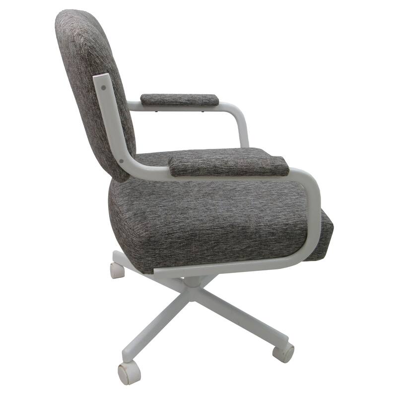 Swivel Kitchen Dining Caster Chair with Wheels - M-110 - N/A