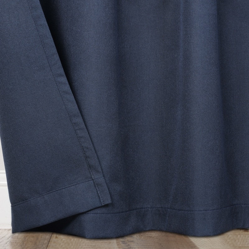 Superior Neal 100% Blackout Grommet Curtains, Set of 2 Panels