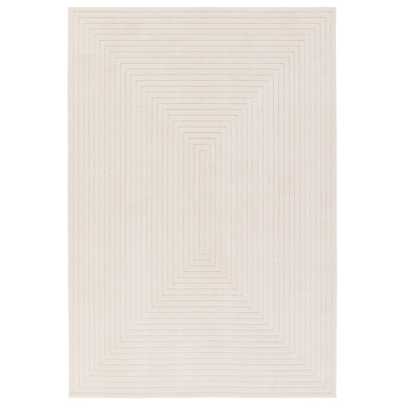 Melilla Geometric Cream Area Rug