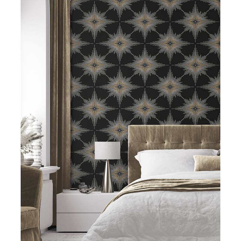 NextWall Stellar Geo Peel and Stick Wallpaper